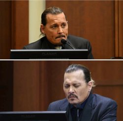 Johnny depp courtroom gasps Meme Template