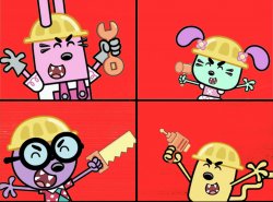 Wow! Wow! Wubbzy! Let's Do It Nightmares Meme Template