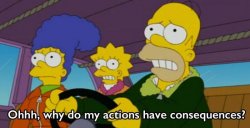 consequences of my actions Meme Template