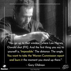 Gary Oldman quote JFK assassination Meme Template