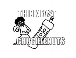 Carlos think fast chucklenuts Meme Template