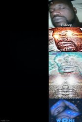 sleeping shaq 5 parts Meme Template