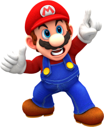 Mario pointing Meme Template