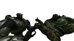 master beef and doomsweller agreeing Meme Template