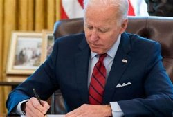 Biden writing Meme Template