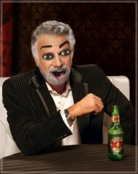 Surprised Most Interesting Man In The World Meme Template