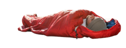 Guy In Sleeping Bag Transparent Background Meme Template