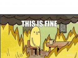 this is fine neut Meme Template