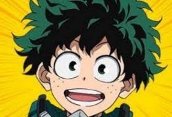 smiling deku Meme Template