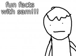 fun facts with sam!!!! Meme Template