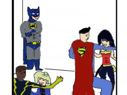 They don't know JLA Meme Template