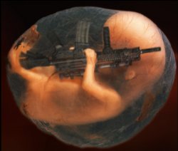 Fetus Gun Meme Template