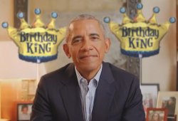 Barack Obama birthday king Meme Template