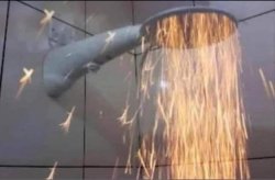 SHOWER IN DUBAI BE LIKE Meme Template