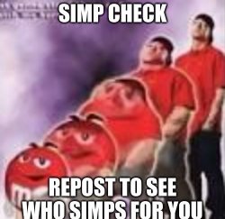 simp check Meme Template