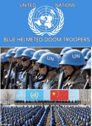 UN Blue Helmeted Doom Troopers flags Meme Template