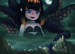 offering to the ancient one hololive tako Meme Template