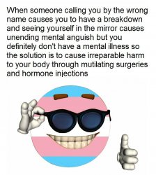 Transgender conflict Meme Template