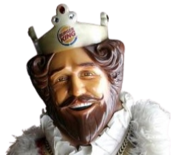 Burger King mascot Meme Template