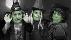 Witches Hillary Nancy and Maxine Meme Template