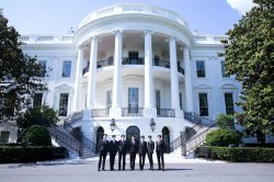 BTS at the White House Meme Template