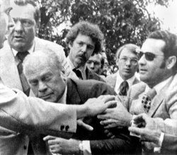 Squeaky Fromme Gerald Ford assassination attempt Meme Template