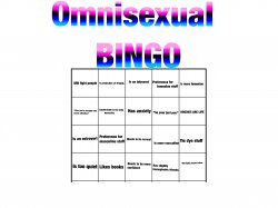 Omnisexual Bingo Meme Template