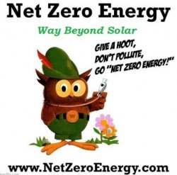 Net Zero Energy is "Way Beyond Solar!" Meme Template
