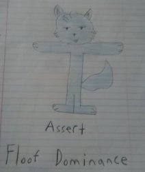 T-posing RetroTheFloof Meme Template