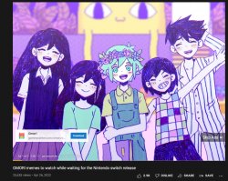 OMORI ad Meme Template