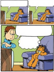 Garfield Meme Template