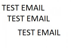 TEST EMAIL Meme Template