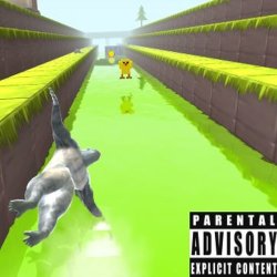 Flying Gorilla Album Cover Meme Template