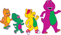Barney and Friends Meme Template
