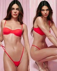 Kendall Jenner bikini Meme Template