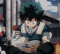 Deku taking notes Meme Template