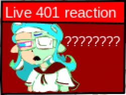 live 401 reaction (low quality sorry) Meme Template