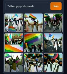 gay pride taliban Meme Template