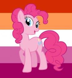 Lesbian Pinkie Pie Meme Template