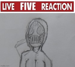 Live Five Reaction Meme Template