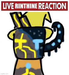 Live Rinthine Reaction Meme Template