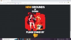 Newgrounds is Down Meme Template