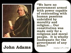 John Adams quote constitution religion Meme Template