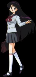 Rei in school uniform Meme Template