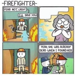 Firefighter Meme Template