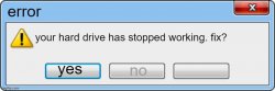 hard drive errors be like Meme Template