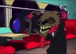 Courage the Cowardly Dog The camera loves your nastiness Meme Template