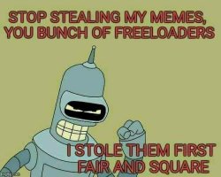 stealing meme Meme Template