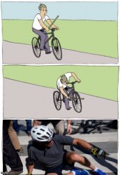 Biden Bike Fail Meme Template