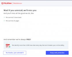 McAfee Uninstall Meme Template